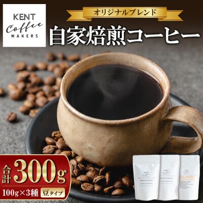 コーヒー 3種 詰め合わせ 豆 ブレンドコーヒー 2種+季節のコーヒー 1種 のセット 自家焙煎