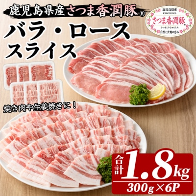 さつま香潤豚 ロース・バラ焼き材用(生姜焼き・豚丼・焼肉)