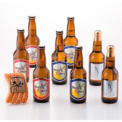 〈大山Gビール・大山ハム頒布会〉(大山ブランド会)55-X7