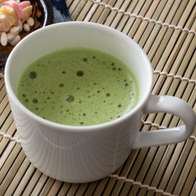 井上青輝園の抹茶&グリーンティーセット
