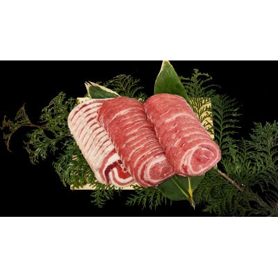大山町 天然猪肉 バラ スライス 500g(250g×2パック)