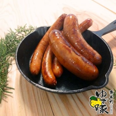 奈半利ゆず豚ソーセージ&フランクフルト　115009