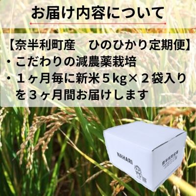 ヒノヒカリ定期便　10kg×3か月連続発送 120901