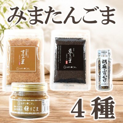 みまたんごま 4種セット【A-1401】
