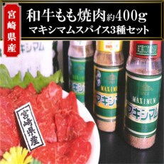 宮崎和牛焼肉用オリジナルスパイスマキシマム3種セット | ふるさと納税のお礼品