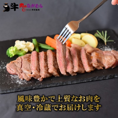 宮崎牛ロースステーキ(総量600g・3枚個別包装)【B-0109】