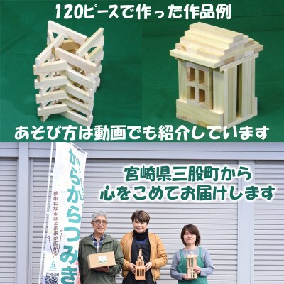 みやざきスギのつみき　からからつみき108(120枚入)【A-1701】