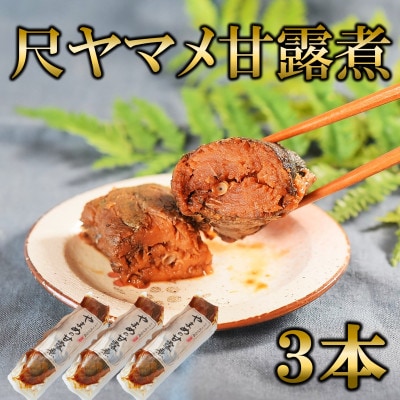 尺ヤマメ甘露煮3本【MI756】