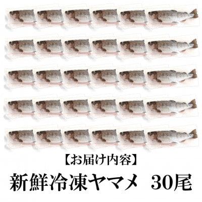 新鮮冷凍ヤマメ塩焼きサイズ約100g×30尾【MI772】