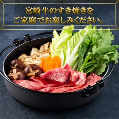 宮崎牛ウデスライスと県産黒毛和牛小間切れ総量約600g【MI142】