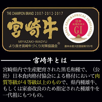 宮崎牛　肩ロースすき焼き400g(三股町)