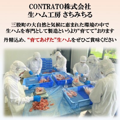 ＜国産豚＞生ハムバラエティー4種セット約550g【MI269】