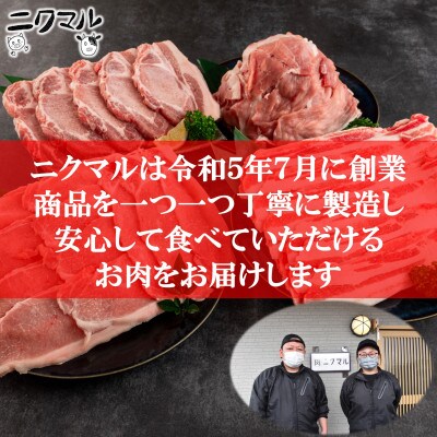 【2ヵ月毎定期便】宮崎県産豚肉(バラ・ロース・ウデ・モモ)総量約7.8kg【MI415-B】全3回