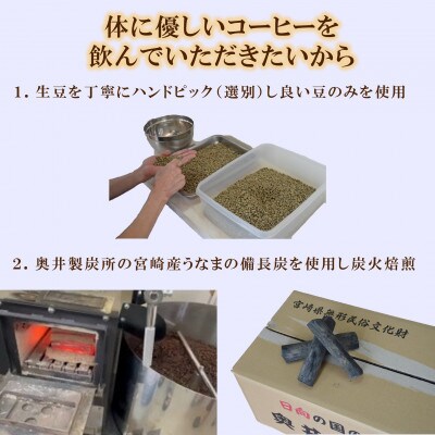 ブレンドコーヒー飲み比べ2種セット(霧島・桜島)各2袋(細挽き)【MI499】