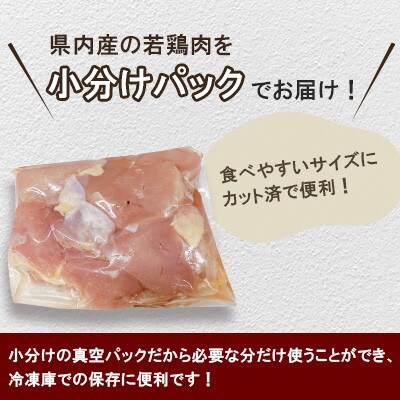 宮崎県産若鶏肩肉 約3kg(三股町)