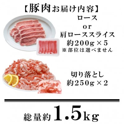 宮崎県産 豚肉鶏肉よくばりセット 合計4.5kg(三股町)【MI731】