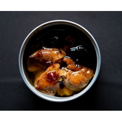 多度津高校 オリーブ地鶏胸肉の黒ニンニクアヒージョ3缶セット【A-52】