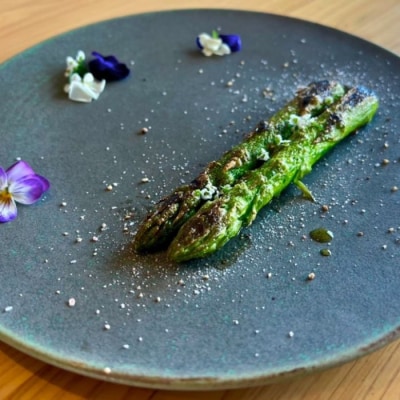 アスパラ王子が育てた自慢のアスパラ　穂だけアスパラ1kg【御用意出来次第発送】【H-77】