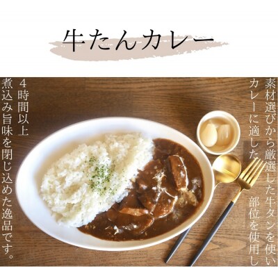 牛たんカレー3個セット【A-66】