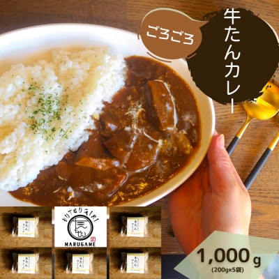 牛たんカレー5個セット【B-42】
