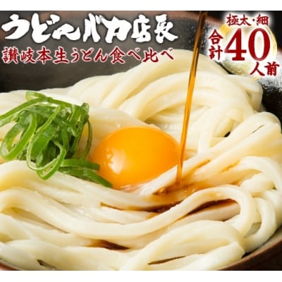 味源 うどんバカ店長　本場讃岐の本生うどん食べ比べセット　純生タイプ【A-71】