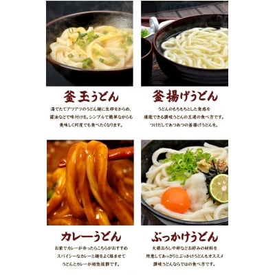味源 うどんバカ店長　本場讃岐の本生うどん食べ比べセット　純生タイプ【A-71】