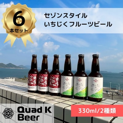 セゾンビールとmucacaいちじくのフルーツビール 詰め合わせ 6本セット【B-66】