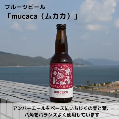 セゾンビールとmucacaいちじくのフルーツビール 詰め合わせ 6本セット【B-66】