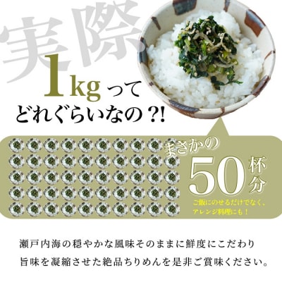瀬戸内香川県産 ちりめん 1kg【A-133】