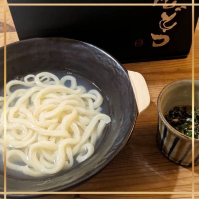 たどつ製麵　本生釜揚げうどん　だし付き 8人前【B-74】