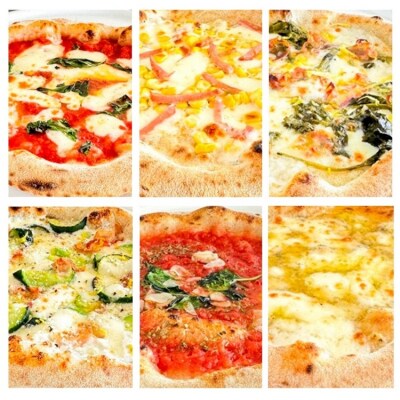 【世界2位(日本人1位)白木シェフ監修】本格ナポリピッツァ6種セット(計6枚)【A-148】