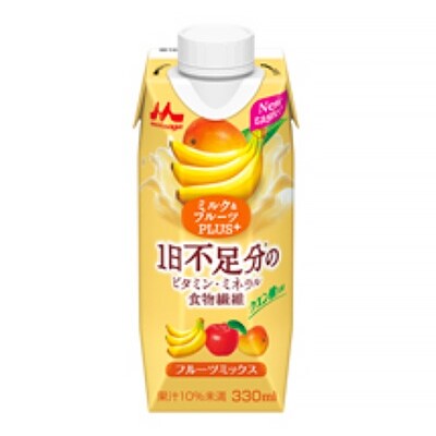 ミルク&フルーツPLUS+ フルーツミックス　12本入り