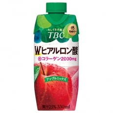 TBC Wヒアルロン酸+コラーゲン アップルミックス 12本入り