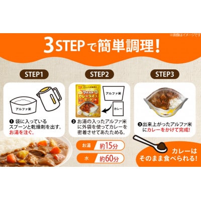 Coco壱番屋監修 尾西のマイルドカレーライスセット 10食セット