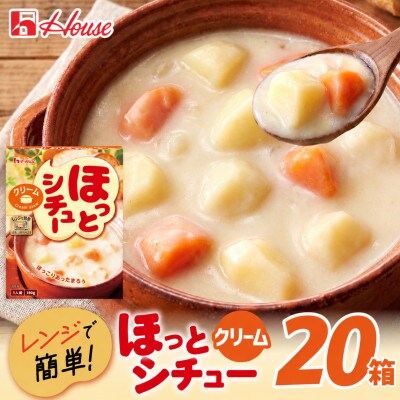 ハウス ほっとシチュー クリーム 20食セット