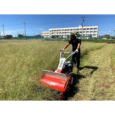 遊休農地等の草刈り・耕起・整地作業(100坪、330平方メートルまで)