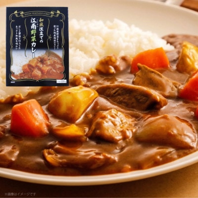 江南特産品　和風仕立ての「江南野菜カレー」