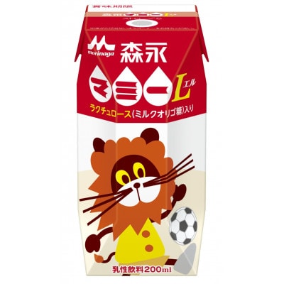 森永マミーL 200ml ×24本 森永乳業 清涼飲料水 プリズマパック