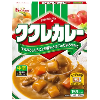 ハウス ククレカレー 中辛 ×30個 レトルト食品 レンジ調理対応
