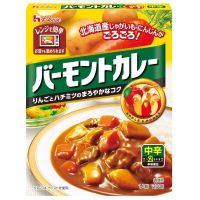 ハウス バーモントカレー 中辛 ×30個 レトルト食品  レンジ調理対応