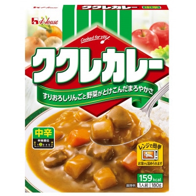 ハウス ククレカレー 中辛 ×10個 レトルト食品  レンジ調理対応