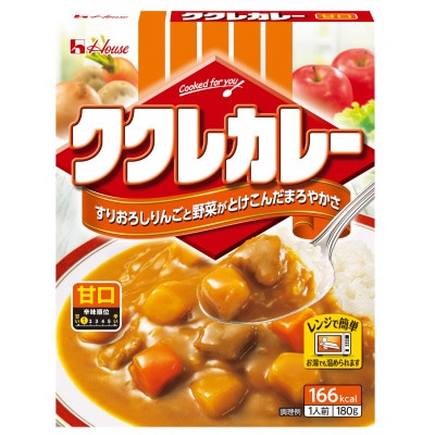 ハウス ククレカレー 甘口 ×20個 レトルト食品 レンジ調理対応
