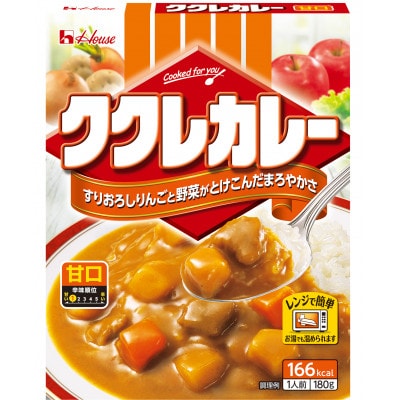 ハウス ククレカレー 甘口 ×30個 レトルト食品 レンジ調理対応
