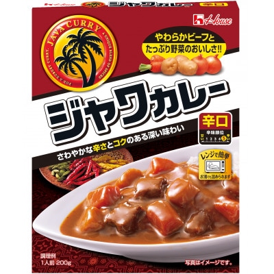 ハウス レトルトジャワカレー 辛口 ×30個 レトルト食品 レンジ調理対応