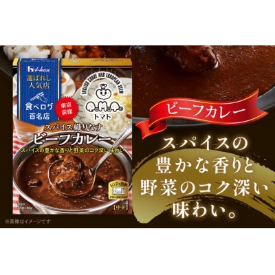 ハウス 選ばれし人気店 スパイス織りなすビーフカレー ×30個 食べログ百名店 レトルトカレー