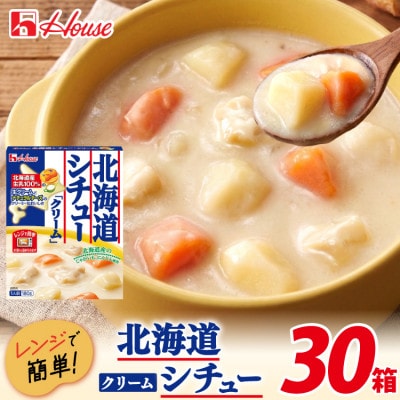 ハウス レトルト北海道シチュークリーム 180g ×30個 レトルト食品 レンジ調理対応