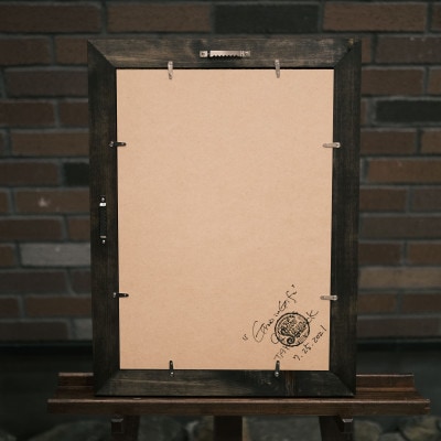 アメリカンデザイン　ウォールミラー　THE CIGAR LOUNGE【国産桧無垢材使用】