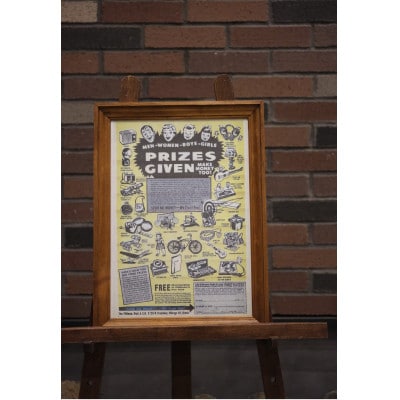 木の温かみ感じる無垢の額縁/壁掛け　A3　岐阜県産杉使用