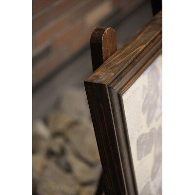 木の温かみ感じる無垢の額縁/壁掛け　A3　岐阜県産桧使用