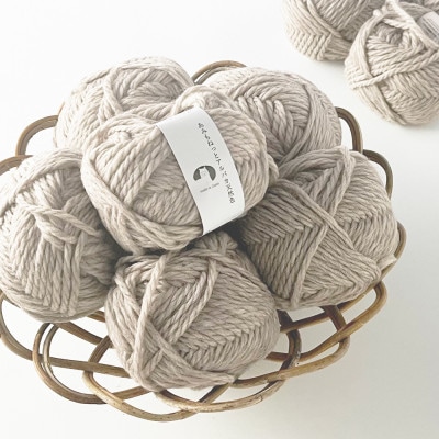 あみもねっと アルパカ天然色 2番色 10玉セット